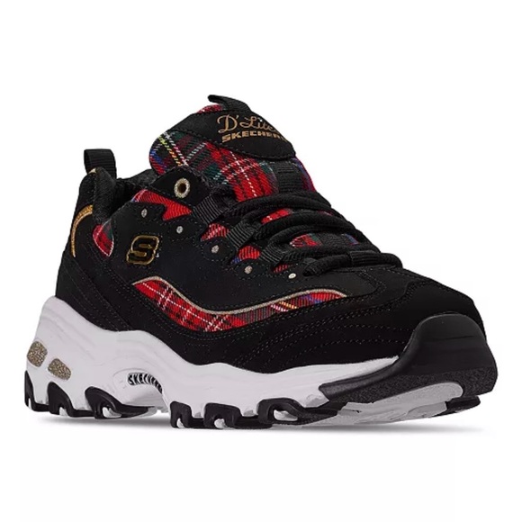 Skechers Shoes - Women’s Skechers D’Lites Mountain Alps Black sneakers